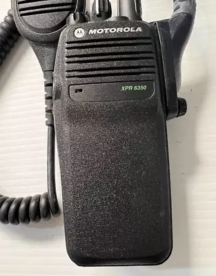 Motorola XPR6350 UHF (450-512MHz) AAH55TDC9LA1AN Two Way Radio • $249.99