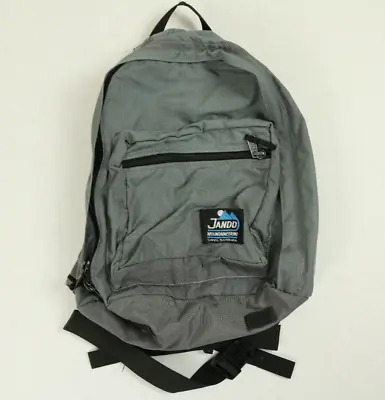Vintage Jandd Mountaineering Day Pack Backpack Gray • $44.95