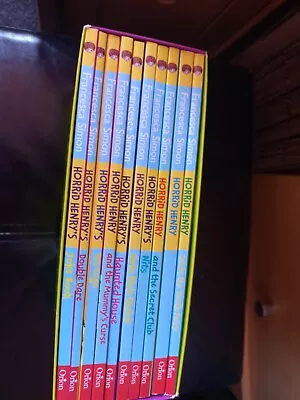 Horrid Henry's Cheeky Collection 10 Books Box Set By Francesca Simon • £9.99