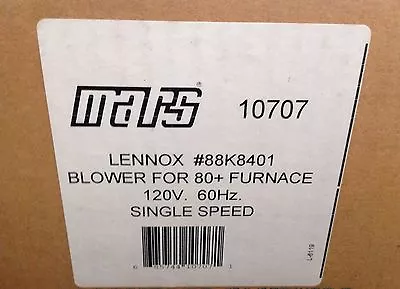 ~DiscountHVAC~MS-10707-Mars ID Blower Motor-Furnace 80+ 120V 1.3A Lennox#88K8401 • $76.95