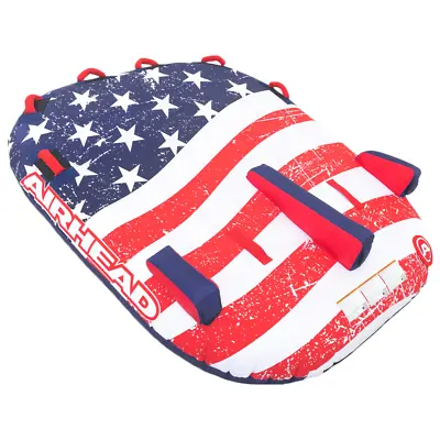 Airhead 53-4312 Stars And Stripes 2 Person Towable Boating Tube • $109.99