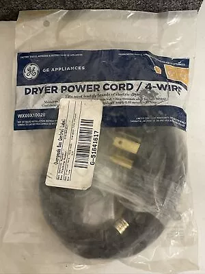 6' Dryer Power Cord - 4-Wire  - General Electric - WX09X10020 • $9.99