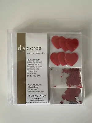 DIY Cards With Accessories Card Making Kit Crafts X 10 • £9.99