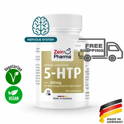 $28.01 • Buy Griffonia 5-HTP 200 Mg (30 Capsules) Nervous System, Mood & Sleep ZEINPHARMA