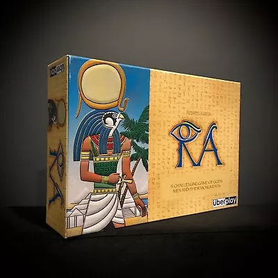 Complete RA BOARD GAME Reiner Knizia ENGLISH Uberplay Überplay OPEN BOX UNPLAYED • $75