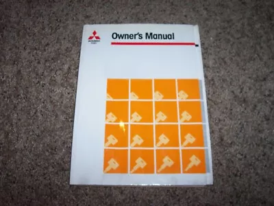 1988 Mitsubishi Fuso FE Truck Owner Operator Manual User Guide • $209.30