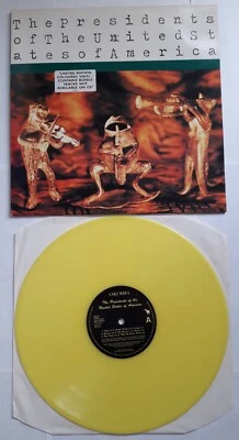 £149 • Buy Presidents Of The United States Of America Lp Yellow Vinyl 1995 Extra Tracks