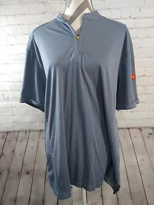 EUC Men's MCDONALD'S 1/4 Zip Pullover Uniform Shirt - SIZE LARGE • $12.99