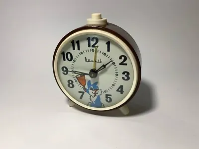 Soviet Vintage Alarm Rabbit Clock Mechanical Working USSR Table Vityaz Clock • $49