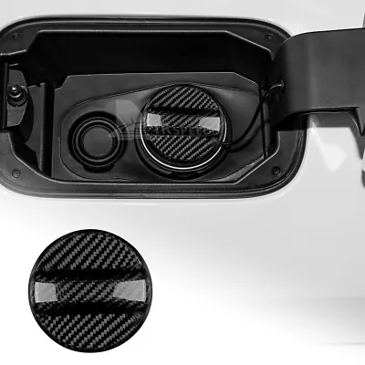 Fuel Gas Oil Tank Cap Cover REAL HARD Carbon Fiber For Mercedes Benz Universal • $28.99