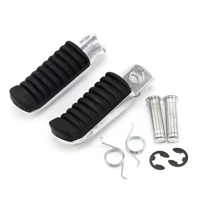 Rider Front Footrest Foot Pegs Adapter For KAWASAKI ZZR 600/1200 ZX-6R/9R/12R • $39.26