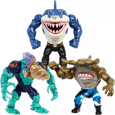 Set Of 3: Mattel Street Sharks 30th Anniversary Action Figures! *presale* Wow! • $114.99