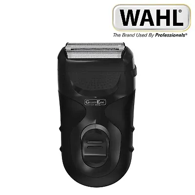 Wahl Groomease Battery Operated Travel Shaver 3 Cut System Black 7066-017 • £19.99