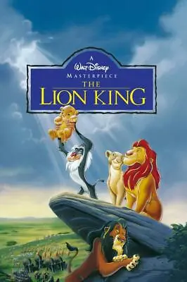 The Lion King Movie Poster Photo Art Print 8x10 11x17 16x20 22x28 24x36 27x40 • $9.99