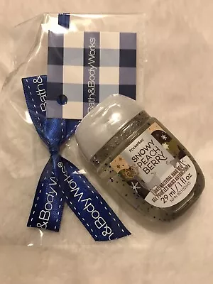 £4.25 • Buy BATH AND BODY WORKS ‘SNOWY PEACH BERRY’ Hand Gel.