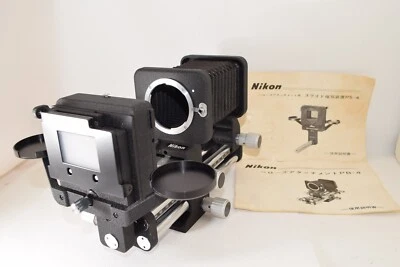 $228 • Buy Nikon PB-4 Bellows W/ Slide Copying Adapter PS-4 From Japan 2211086