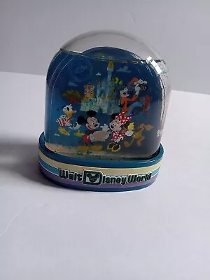 Walt Disney World Snowglobe Mickey Minnie & Friends Plastic Snow Globe NEW • $24.99