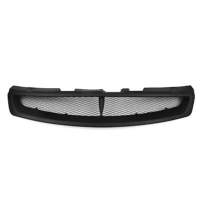 1pc Front Bumper Upper Grille Mesh For Infiniti G35 2003-2007 Coupe Matte Black • $91.57