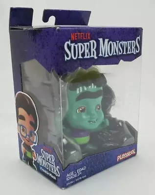 NETFLIX SUPER MONSTERS 4  FRANKIE MASH Collectable Playskool Action FIGURE New • $15