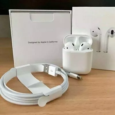 Airpods 2nd Generation Earbuds Bluetooth Earphone Wireless Headset&Charging Case • $43.55