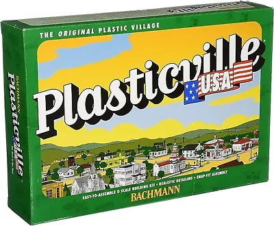 BACHMANN PLASTICVILLE O Sscale Cathedral Snap Model Kit #45981 • $18.99