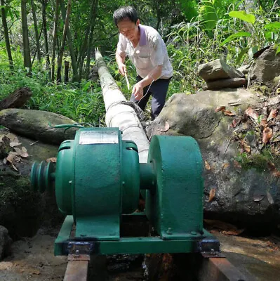 5000W 220V Hydropower Generator Impulse Horizontal Pelton Wheel Water Turbine • $1979.99