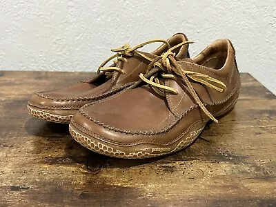 Patagonia Shoes Men’s 13 Skywalk Performance Cedar Brown Leather Lace Up  • $49.99