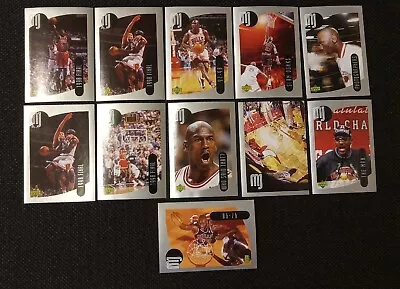 1998 Upper Deck Michael Jordan Stickers Chicago Bulls NBA HOF • $2.35
