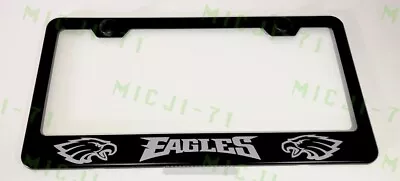 Eagles Philadelphia NFL Stainless Steel License Plate Frame Holder Rust Free • $11.85