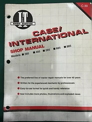 I&T Case/international Shop Manual C-39 • $10