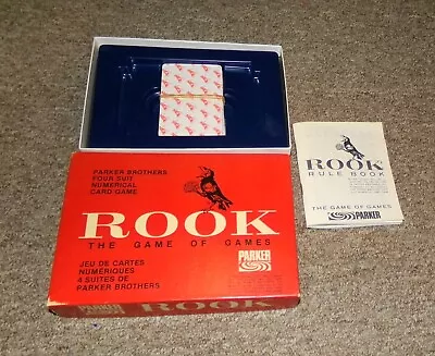 Vintage  1963 ROOK Card Game Parker Brothers The Game Of Games Complete NICE !!! • $16.99