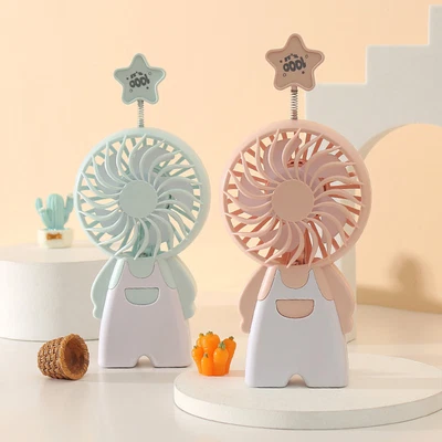 $14.99 • Buy USB Charging Fan Flexible Star Clip-on Mini Fan Handheld Fans Baby Stroller