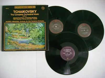TCHAIKOVSKY / THE COMPLETE ORCHESTRAL MUSIC VOL. Lll - 3 LP BOX SET - VoxBox NM • $6
