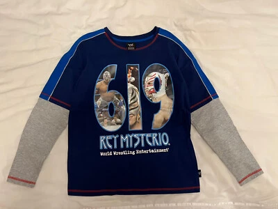 £9.99 • Buy Boys WWE Rey Mysterio 619 Top - Age 13 Years - World Wrestling Entertainment
