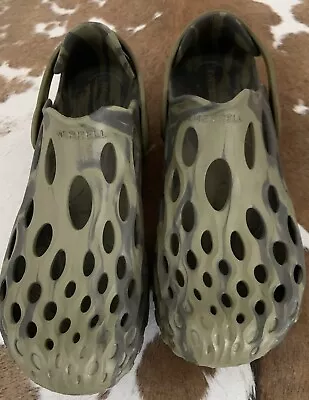 Merrell Hydro Moc Olive Drab Water Shoe Sandal Men’s Size 10 - Like Camo Crocs • $29.99