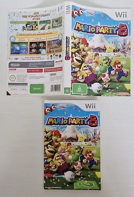 Mario Party 8 Nintendo Wii - Manual And Cover Art Only • $11