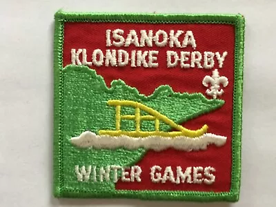 Viking Council Isanoka District Winter Games Klondike Derby Pocket Patch • $2.88