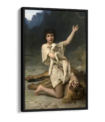 Elizabeth Jane Gardner David The Shepherd -float Effect Canvas Wall Art Print • £34.99