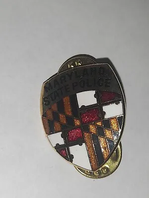 £4.99 • Buy Usa Maryland State Police Collar Badge