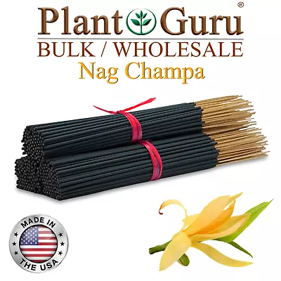 NAG CHAMPA Incense Sticks 11  Bulk Pack Wholesale Hand Dipped Lot • $32.95