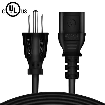 5ft UL AC Power Cord Cable Plug For Nuvico NVDV4-8000 NVJV-4000 Nvdv-16000 DVR • $8.75