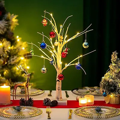 £10.91 • Buy Christmas LED Twig Tree Lights Decorative Table Branch Lamp Dining Room Bedroom