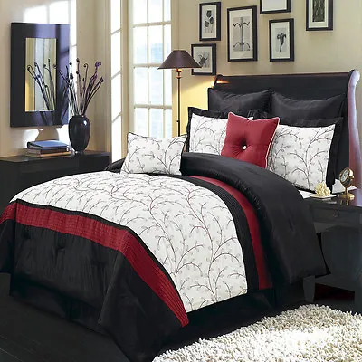 Atlantis 12PC Bed In A Bag Comforter Set Includes Comforter Sheets Shams • £188.19