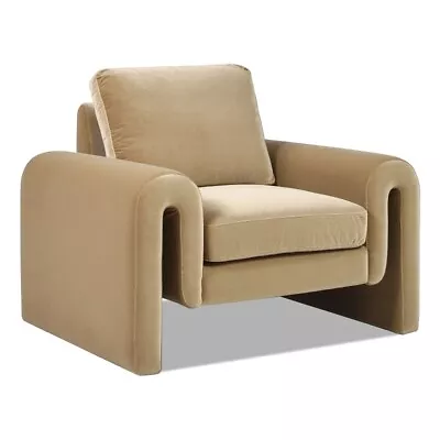 Mason 40  Arched Arm Chair Camel Brown Beige • $611.40