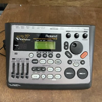 $299.99 • Buy Roland TD-8 Electronic V-Drum Brain Module TD8 For Kit 3 4 6 9 10 12 20 30 PD 6V