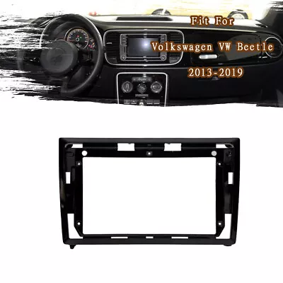 Best Fascia Stereo Radio Bezel Panel Frame Trim For Volkswagen VW Beetle 2013-19 • $38.18