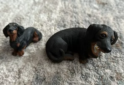 Dachsund Small Figurines - Lot Of 2 • $8.99