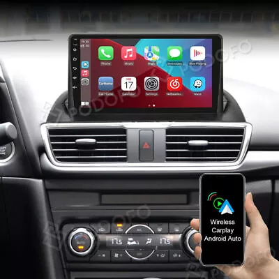 9'' For 2013-2018 Mazda 3 Axela Android 12.0 Car Stereo Carplay Radio Head Unit • $169.09
