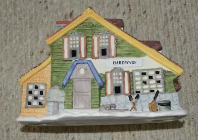 Vintage Porcelain Christmas Village Hardwar House Holiday Tradition • $20