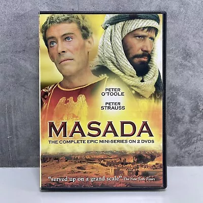 Masada - The Epic Mini-Series (1981) DVD 2007 2-Disc Set Peter O’Toole • $24.99